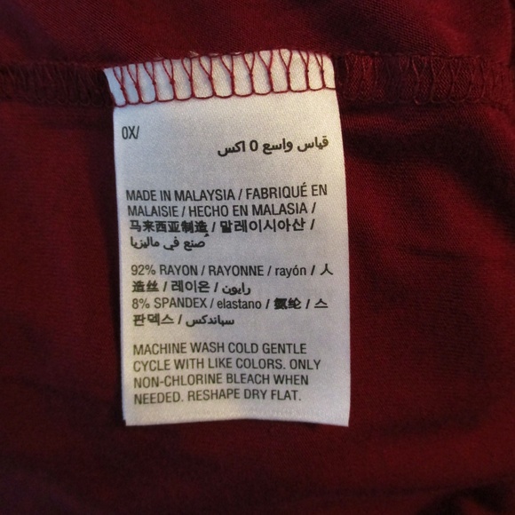 Style & Co Womens Plus A-Line Swing Dress - Picture 4 of 4